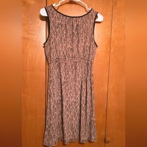 LOFT Mauve Sleeveless Scoop Neck Midi Sundress Size Medium Summer Dress
